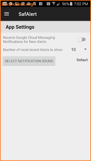 SafAlert screenshot