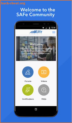 SAFe Community Mobile screenshot