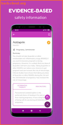 Safe Meds: Pregnancy & Beyond screenshot