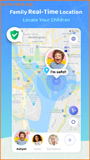 Safe24 Family Locator - Kids GPS Location Tracker screenshot