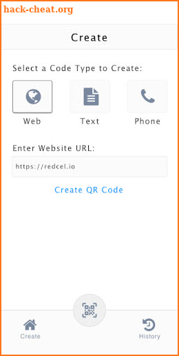 SafeQR screenshot