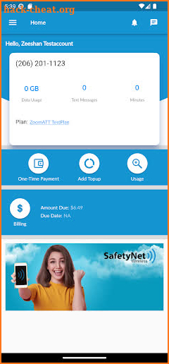 Saftynet Wireless screenshot