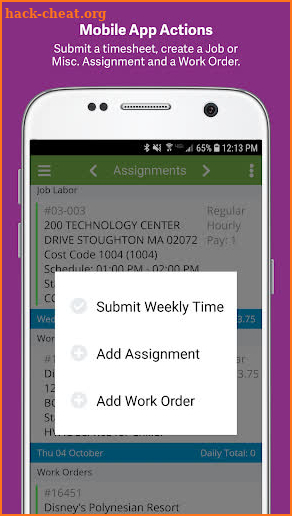 Sage Service Operations mobile screenshot