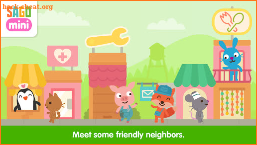 Sago Mini Neighborhood Blocks screenshot