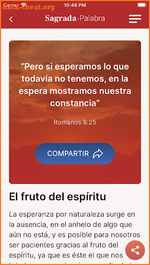 Sagrada Palabra screenshot