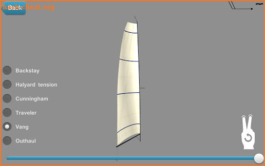 sailtrim upwind one screenshot