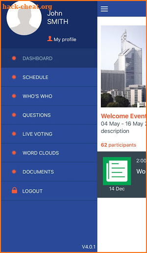 Saint-Gobain EventManager screenshot