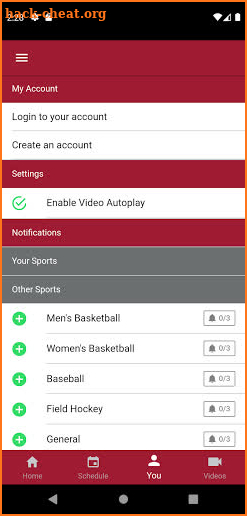 Saint Joseph’s Hawks screenshot