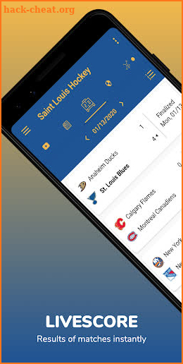 Saint Louis Hockey: Livescore & News screenshot