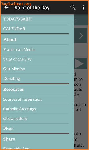 Saint of the Day screenshot