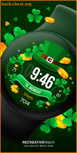 Saint Patrick's Day Watch Face screenshot