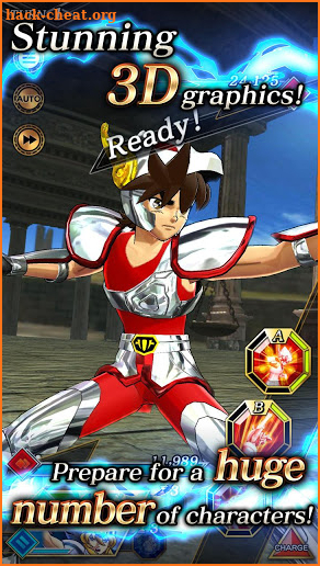 SAINT SEIYA SHINING SOLDIERS screenshot