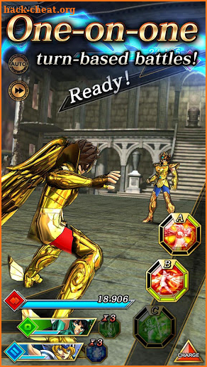 SAINT SEIYA SHINING SOLDIERS screenshot