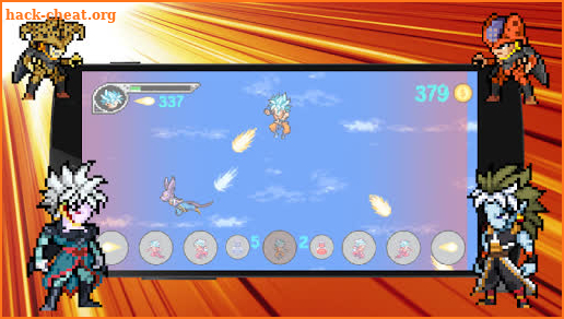 Saiyan Defender Warriors screenshot