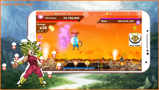 Saiyan: Tap Battle of Gods screenshot