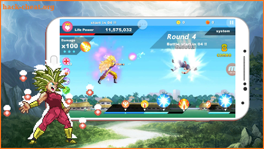 Saiyan: Tap Battle of Gods screenshot