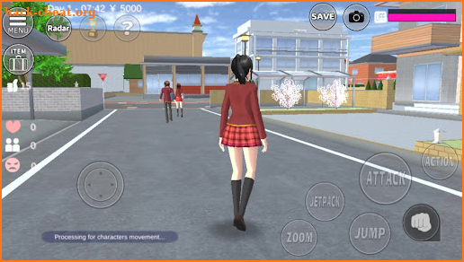 Sakura Game Simulator Walkthrough App screenshot