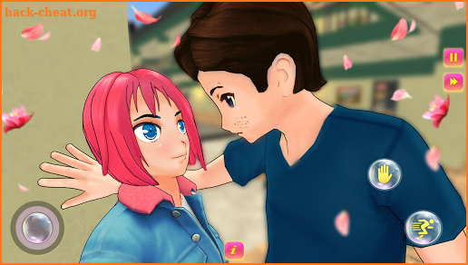 Sakura High School Girl Love Story Simulator Games screenshot