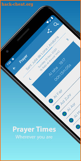 Salat Muslim: Prayer Time (أوقات الصلاة والآذان) screenshot