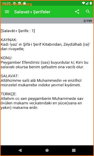 Salavat-ı Şerifler screenshot