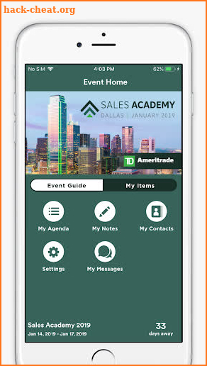 Sales Academy 2019 screenshot