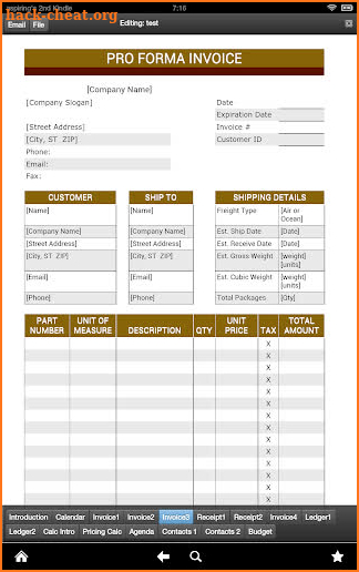 Sales Invoice screenshot