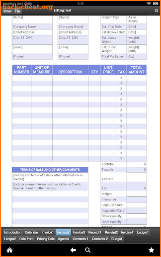 Sales Invoice screenshot