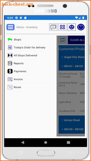 Sales Rep App screenshot