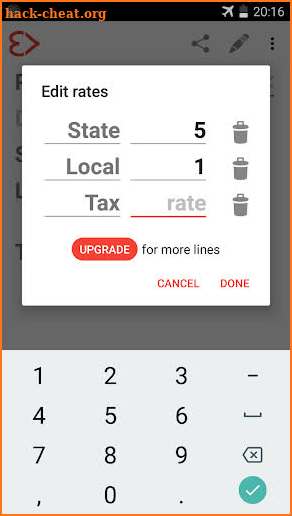 Sales Tax Calculator screenshot