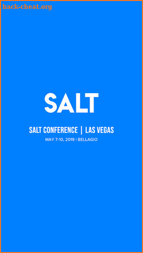 SALT Conference 2019 screenshot