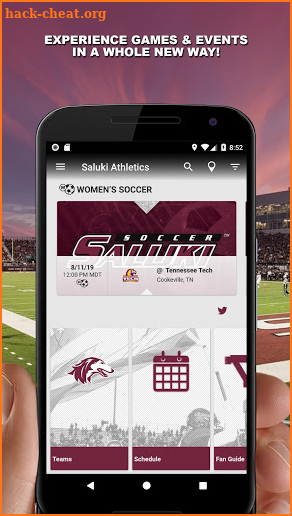 Saluki Athletics screenshot