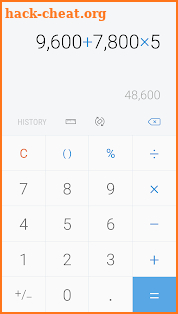 Samsung Calculator screenshot