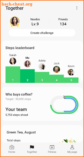 Samsung Health screenshot