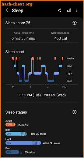 Samsung Health screenshot