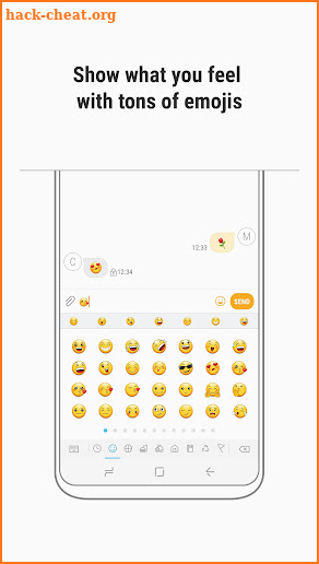 Samsung Keyboard 2022 - Emoji keyboard & GIF screenshot