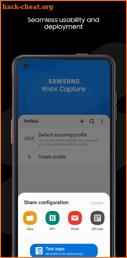 Samsung Knox Capture screenshot