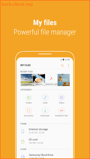 Samsung My Files screenshot