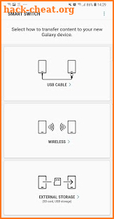 Samsung Smart Switch Mobile screenshot