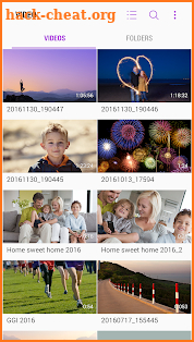 Samsung Video Library screenshot