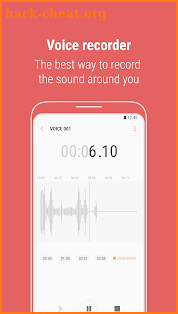 Samsung Voice Recorder screenshot