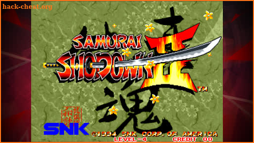 SAMURAI SHODOWN II ACA NEOGEO screenshot