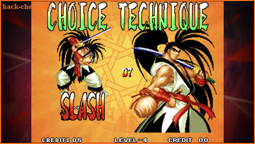 SAMURAI SHODOWN IV ACA NEOGEO screenshot