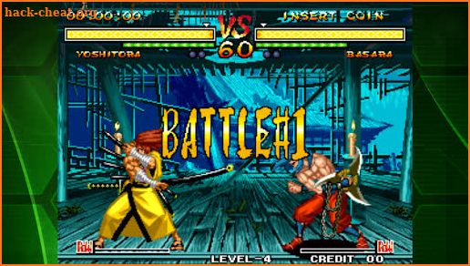 SAMURAI SHODOWN V ACA NEOGEO screenshot