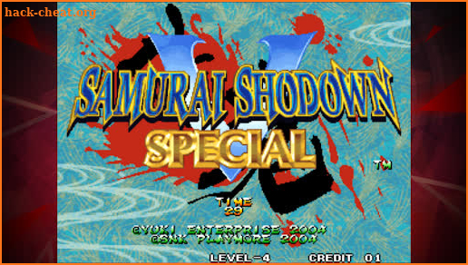 SAMURAI SHODOWN V SPECIAL screenshot