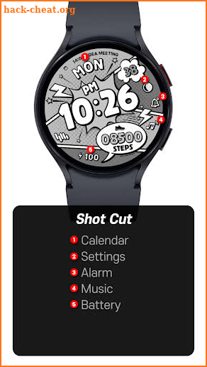 SamWatch Toon E screenshot