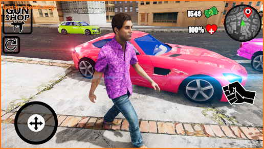 San Andreas Fight of a Gangster 3D screenshot