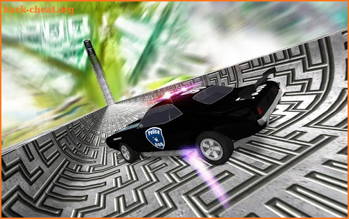 San Andreas Police Ultra Ramp Mega Ramp Car Racing screenshot