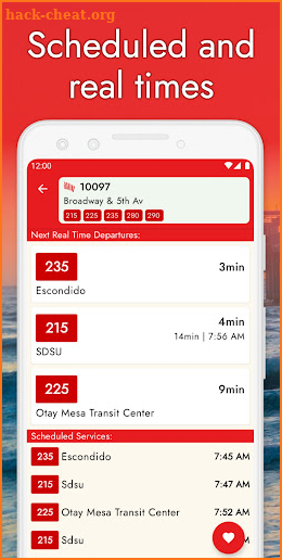 San Diego Bus Trolley Coaster screenshot