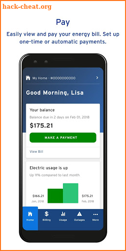 San Diego Gas & Electric screenshot