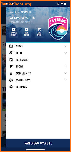 San Diego Wave FC screenshot